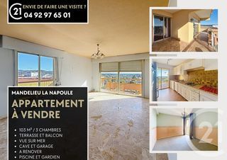  Appartement � vendre 4 pi�ces 103 m�