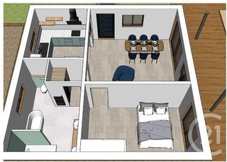  Maison � vendre 2 pi�ces 40 m�