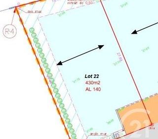  Terrain � vendre 430 m�