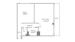  Appartement � vendre 2 pi�ces 34 m�