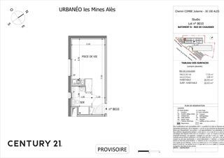  Appartement � vendre 1 pi�ce 20 m�