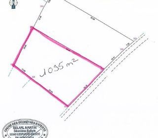  Terrain � vendre 1035 m�
