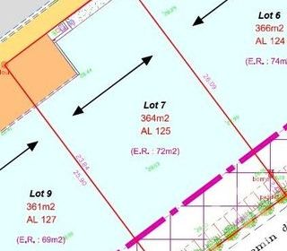  Terrain � vendre 364 m�