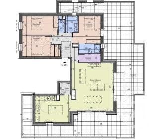  Appartement � vendre 4 pi�ces 121 m�