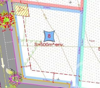  Terrain � vendre 500 m�