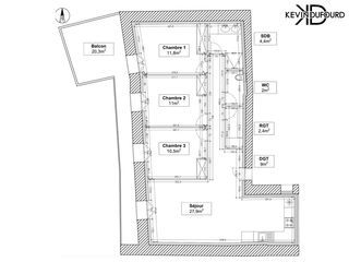  Appartement � vendre 4 pi�ces 80 m�