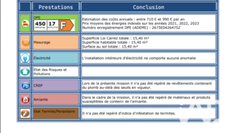  Appartement � vendre 1 pi�ce 15 m�