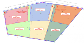  Terrain � vendre 1032 m�