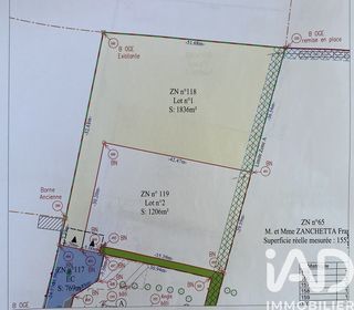  Terrain � vendre 1836 m�