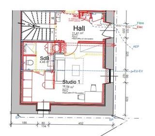  Appartement � vendre 1 pi�ce 23 m�