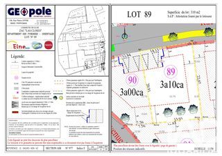  Terrain � vendre 310 m�