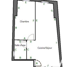  Appartement � vendre 2 pi�ces 37 m�