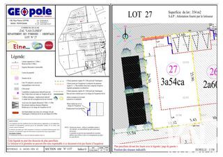  Terrain � vendre 354 m�