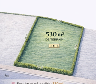  Terrain � vendre 530 m�