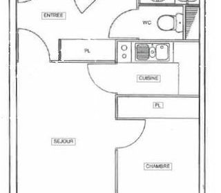  Appartement � vendre 2 pi�ces 38 m�