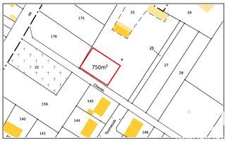  Terrain � vendre 750 m�