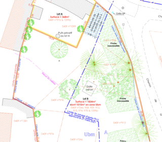  Terrain � vendre 1834 m�