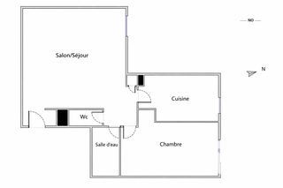  Appartement � vendre 2 pi�ces 49 m�