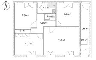  Maison � vendre 3 pi�ces 56 m�