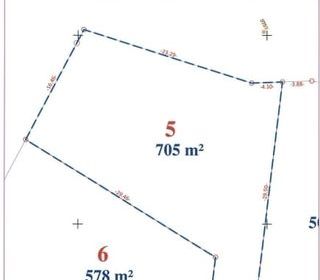 Terrain � vendre 705 m�