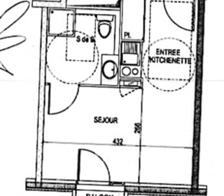  Appartement � vendre 1 pi�ce 21 m�