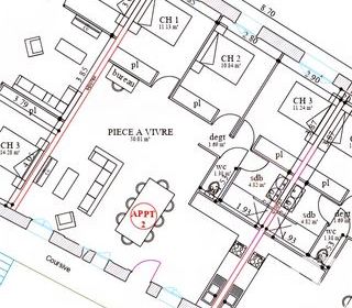  Appartement � vendre 4 pi�ces 83 m�