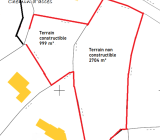  Terrain � vendre 3703 m�