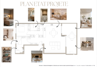  Appartement � vendre 3 pi�ces 74 m�