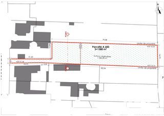  Terrain � vendre 1380 m�