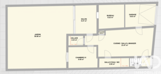  Appartement � vendre 2 pi�ces 56 m�