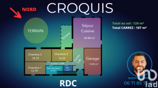  Appartement � vendre 4 pi�ces 107 m�