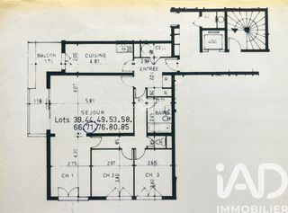  Appartement � vendre 4 pi�ces 84 m�