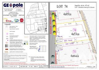  Terrain � vendre 453 m�