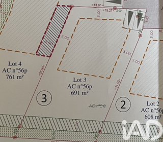  Terrain � vendre 691 m�