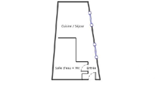  Appartement � vendre 1 pi�ce 18 m�