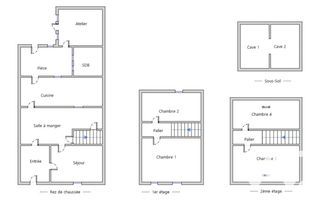  Maison � vendre 6 pi�ces 87 m�