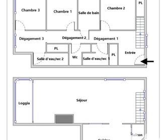  Appartement � vendre 5 pi�ces 124 m�