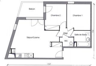  Appartement � vendre 3 pi�ces 61 m�