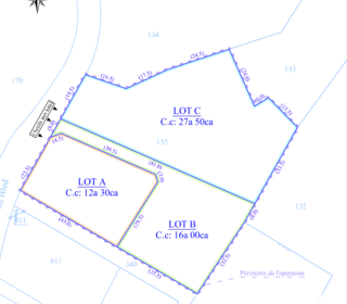  Terrain � vendre 2750 m�