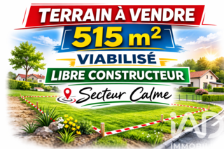  Terrain � vendre 515 m�