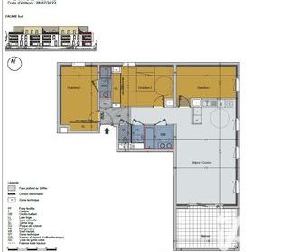  Appartement � vendre 4 pi�ces 93 m�