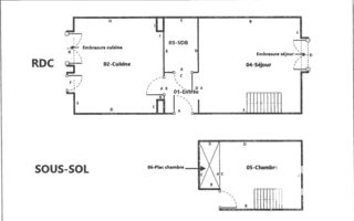  Appartement � vendre 2 pi�ces 51 m�