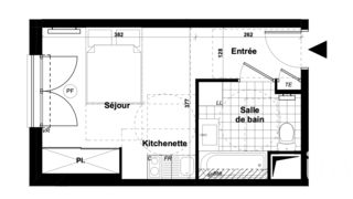  Appartement � vendre 1 pi�ce 23 m�