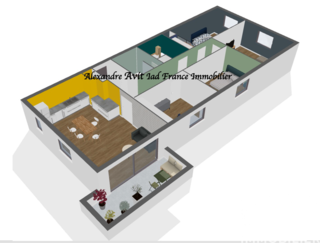  Appartement � vendre 5 pi�ces 88 m�