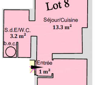  Appartement � vendre 2 pi�ces 25 m�