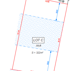  Terrain � vendre 322 m�