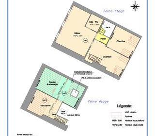  Appartement � vendre 4 pi�ces 70 m�