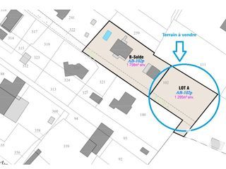  Terrain � vendre 1295 m�