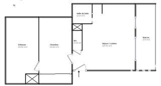  Appartement � vendre 2 pi�ces 35 m�