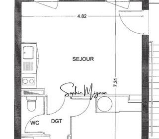  Appartement � vendre 2 pi�ces 35 m�